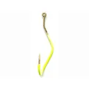 Mustad Slow Death Aberdeen Hook #1 Chartreuse 8PK - Mustad