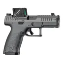 CZ P-10 C Ported 9mm Luger Pistol 4" Barrel 15+1 Round Black Slide Gray Grip Black Frame Aimpoint COA - CZ USA