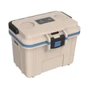 Pelican Personal Cooler 8QT Tan/Kashmir Blue - Pelican