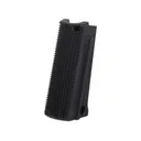 Nighthawk Custom 1911 Officer Flat Mainspring Housing Checkered 25 LPI Steel Blue - Nighthawk Custom