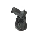 Fobus CH Rapid Release Level 2 Paddle Holster Right Hand Springfield Armory XD, XDm 9mm, 40 S&W Polymer Black - Fobus