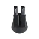 Fobus Paddle Double Magazine Pouch Single Stack 22, 380 and 32 ACP Magazine Polymer Black - Fobus