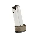 Springfield Armory XD MOD.2 Magazine 9mm 10-Round with Flat Dark Earth MOD.2 Magazine Adapter Stainless Steel - Springfield Armory