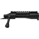 Defiance Misfit Rifle Action Remington 700 Short Magnum Bolt Face Black Nitride 75 Degree Bolt Throw Hinged Floor Plate with 20 MOA Rail - Defiance