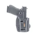 Henry Holsters Scarab Hook & Loop Holster Ambidextrous Glock 43  Boltaron Black - Henry Holsters