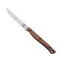 White River Knives Exodus 3 Fixed Blade Knife 3" Drop Point CPM MagnaCut Stonewashed Blade Burlap Micarta Handle Natural - White River Knives