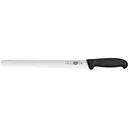 Victorinox Swiss Army Fibrox Slicing Kitchen Knife 12" Straightback Stainless Steel Satin Blade TPE Handle Black - Victorinox Swiss Army