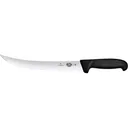 Victorinox Swiss Army Fibrox Breaking Fixed Blade Knife 10" Straightback Stainless Steel Satin Blade TPE Handle Black - Victorinox Swiss Army