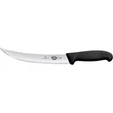 Victorinox Swiss Army Fibrox Breaking Fixed Blade Knife 8" Straightback Stainless Steel Satin Blade TPE Handle Black - Victorinox Swiss Army