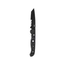 CRKT M16-10XK Pocket Knife 3.03" Partially Serrated Tanto Point 8Cr14MoV Black Titanium Nitride Blade Glass Reinforced Nylon (GRN) Handle Black - Crkt
