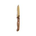 CRKT M16-10XD Pocket Knife 3.03" Partially Serrated Tanto Point 8Cr14MoV Titanium Nitride Blade Glass Reinforced Nylon (GRN) Handle Desert Tan - Crkt