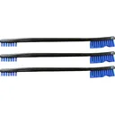 Pro-Shot Stiff Gun Cleaning Brush Double Ended Nylon Blue 3 PK - Pro-Shot