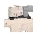 Reptilia RMU Picatinny Rail Mount 0.625" Height 12-Slot Black - Reptilia