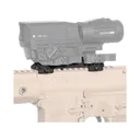 Reptilia RMU Picatinny Rail Mount 0.625" Height 9-Slot Black - Reptilia