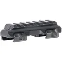 Reptilia RMU Picatinny Rail Mount 0.625" Height 6-Slot Black - Reptilia