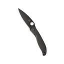 Spyderco Mantra 4 Pocket Knife 3.34" Drop Point 8Cr13MoV Black Blade G-10 Handle Black - Spyderco