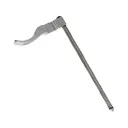 TandemKross Spartan Skeletonized Charging Handle for Ruger 10/22 Silver - TANDEMKROSS