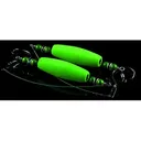 Whisker Seeker Tackle Catfish Rig Floats with Rattles Green - Whisker Seeker Tackle