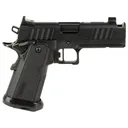 Tisas Carry 9 DS Comp 9mm Luger Pistol 4.25" Barrel 17+1 Round QPQ Black Slide Black Grip QPQ Black Frame - Tisas Arms Corp