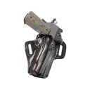 Galco Concealable 2.0 OWB Holster Right Hand Kimber 1911 4" with Rail Optics Ready Leather Black - Galco