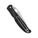 Spyderco Charisma Pocket Knife 2.98" Drop Point CTS-BD1N Satin Blade Fiberglass Reinforced Nylon (FRN) Handle Black - Spyderco