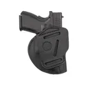 1791 Gunleather 4 Way IWB Holster Right Hand Glock 25, 26, 27, 29, 30, 33, Ruger LC9, SR9c, SR40, SR22, Sig Sauer P225, S&W MP Shield, Springfield Hellcat, Walther PPS, CCP, P22 Leather Black - 1791 Gunleather