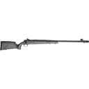 Weatherby 307 MZY Bolt Action Rifle 50 cal 26" Fluted Black Threaded Barrel Black Frame Gray/Black Field Stock Peep - Weatherby