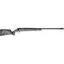 Weatherby 307 MZY Bolt Action Rifle 50 cal 26" Fluted Black Threaded Barrel Black Frame Gray/Black Field Stock - Weatherby