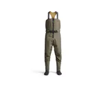 Sitka Gear Men's CrossCurrent Zip GTX Stocking Foot Chest Waders Bark Brown Medium 9-11 - Sitka Gear