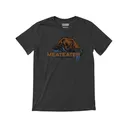 MeatEater Men's Bear Mark Short Sleeve Crew Neck T Shirt Gray Heather 2XL - Meateater
