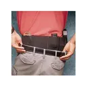 DeSantis Gunhide Belly Band Holster Ambidextrous Small, Medium Frame Semi Automatic, Revolver 36" to 42" Waist Elastic Black Nylon Black - DeSantis Holsters