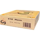 G9 Defense Safari 416 Remington Magnum Ammo 400 Grain Metallic Tip Hollow Point Lead Free Box of 20 - G9 Defense