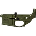 Griffin Armament MK2 AR-15 Ambidextrous Stripped Lower Receiver Warhawk Green - Griffin Armament
