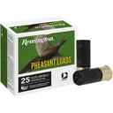 Remington Pheasant 12 Gauge Ammo 2-3/4" #4 Lead Shot 1-1/4 oz Case of 250 (10 Boxes of 25) - Remington