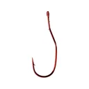 Mustad Slow Death Aberdeen Hook #4 Red 25PK - Mustad