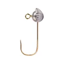 Mustad Aji Finesse 90 Degree 1/16oz Round Ball Jighead Natural - Mustad
