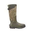 LaCrosse Men's Alphaburly Aero 17" 800 Gram Insulated Rubber Boots Mossy Oak Bottomland 10 D - Lacrosse
