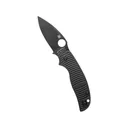 Spyderco Sage 5 Pocket Knife 3" Drop Point CPM MagnaCut Black Titanium Carbonitride Blade G-10 Handle Black - Spyderco