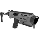 Meta Tactical MX1 Pistol Chassis with Folding Brace for Glock Gray - META Tactical