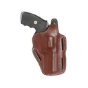 Triple K 570 Woodsman OWB Holster Right Hand Colt Python, Trooper 4" Leather Walnut Oil - Triple K