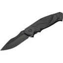 Boker Knives Pro 42 Pocket Knife 3.15" Drop Point D2 Black Blade Synthetic Handle Black - Boker Knives