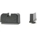 Angry Bear Arms Optic Height Sight Set for Glock 17, 19, 22, 26, 45 Black/Black - Angry Bear Arms