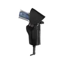 Galco Brush Hog OWB Holster Right Hand Glock 17, 22, 31, 47, 49 Optics Ready Leather Black - Galco