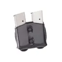 Galco COP Double Stack Polymer Double Magazine Pouch 40 S&W, 9mm Leather Black - Galco
