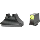 Angry Bear Arms JRO Edition Optic Height Night Sight Set for Glock MOS 17, 19, 22, 26, 45 Tritium/Black - Angry Bear Arms