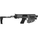 Meta Tactical Evo Pistol Chassis with Brace Gray - META Tactical