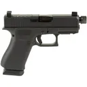 Glock 43X Hush Puppy 9mm Luger Pistol 3.92" Threaded Barrel 15+1 Round Black - Glock
