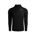 Kings Camo Men's XKG Flux Lite Quarter Zip Shirt Black 2XL - Kings Camo