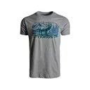Kings Camo Men's Herd Bull Short Sleeve Crew Neck T Shirt Heather Gray Large - Kings Camo