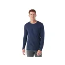 Smartwool Men's Classic All-Season Merino Base Layer Shirt Deep Navy 2XL - Smartwool